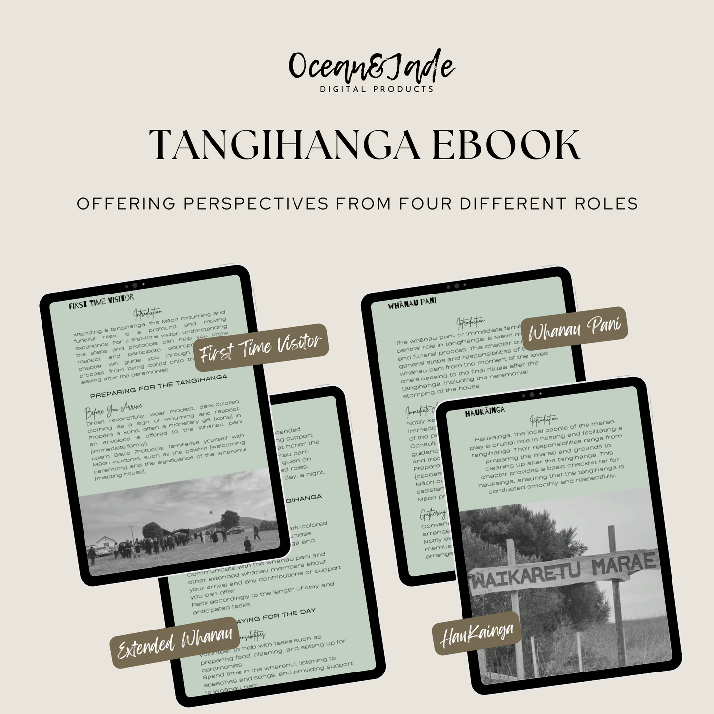 Tangihanga Ebook  | Te Marama I Te Pouri